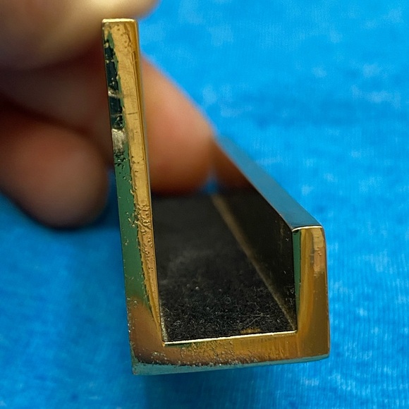 Kate Spade New York Business Desktop Card Holder Designer. Gold tone. - Picture 9 of 9